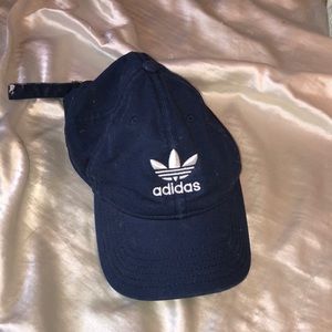 Navy Blue Adjustable Adidas Baseball Hat